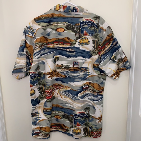 Bill Blass Men’s Unique Summer Beach Outdoor Shirt - Picture 1 of 6